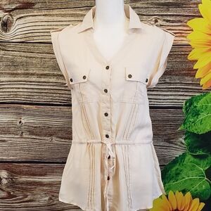 NWT     TCEC Women's sleeveless top Size small